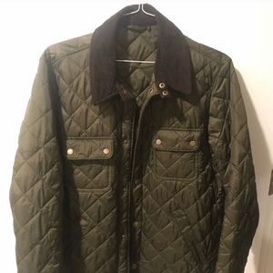 Men’s Green Barbour jacket (Large)